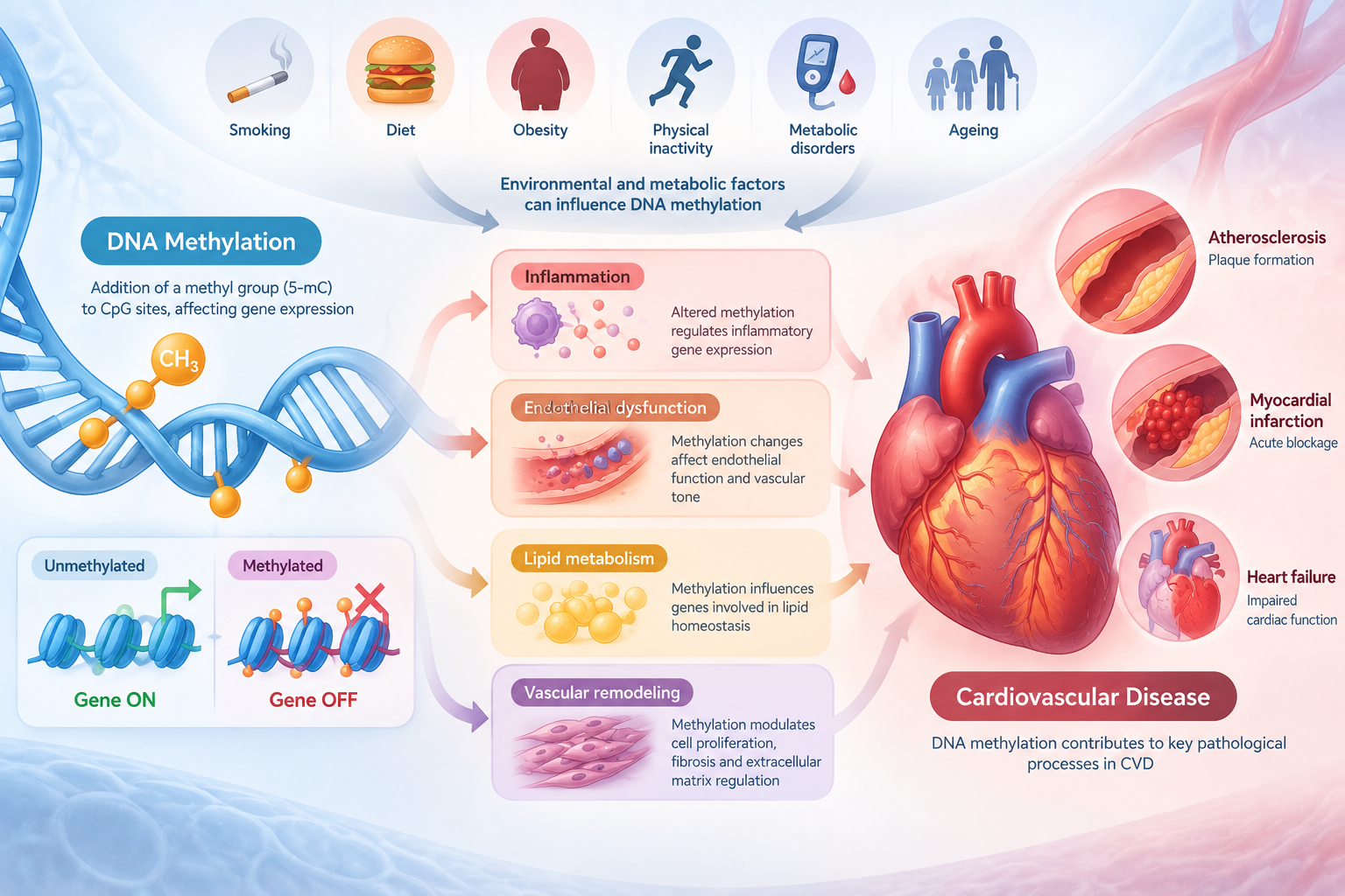 Beyond Genetics: How DNA Methylation Unravels the Molecular Secrets of Cardiovascular Disease